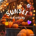 * . ɞ Sunset advertising ɞ . *