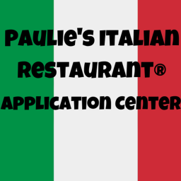 Paulie's Italian Restaurant Application center.