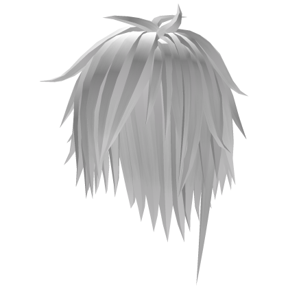 White Shattered Layered Emo Hair 38. Roblox item