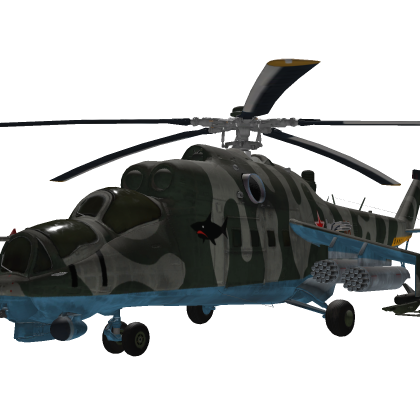 Mil Mi-24 Hind Attack Helicopter [PBR]