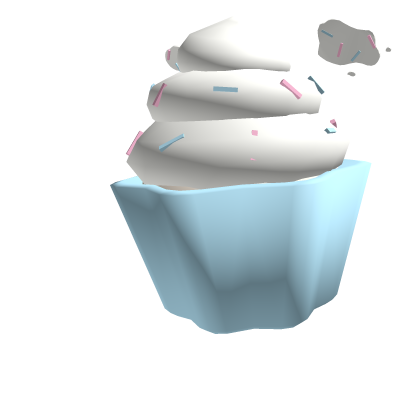 Cute blue Cupcake