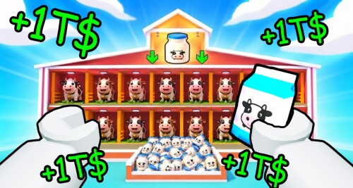 【Nowe krowy 🐮】Mooo! Mooo! Milioner 