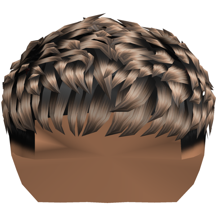 Messy Textured Fringe w/ Low Fade