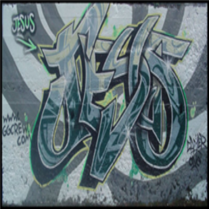 Jesus poster graffiti tag Roblox decal