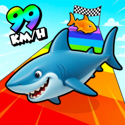 Fish Race 🦈🐟