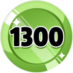 1300 wins