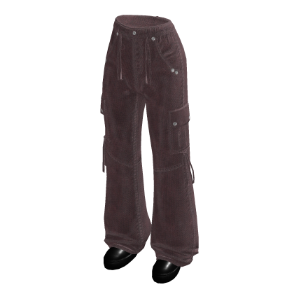 Y2K Baggy Cargo Jeans (Pink)