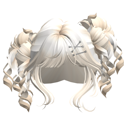Tilted Elegant Princess Buns (Yellow)