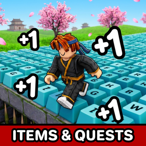 [👟X123🏆X3] 🥷 +1 Speed Ninja Keyboard Escape Roblox game