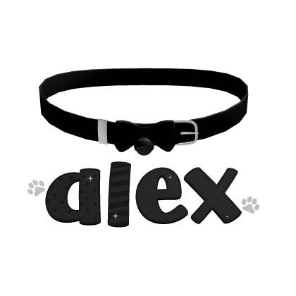˚. ♡˚.︵ alex black collar 3.0