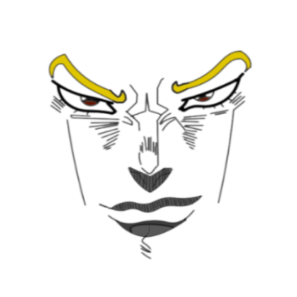 DIO's Face Roblox decal