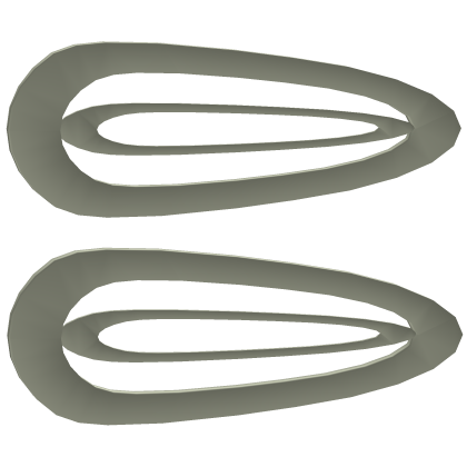 Green Hair Clips