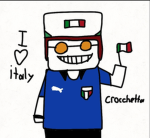 Crocchetta's Italian party