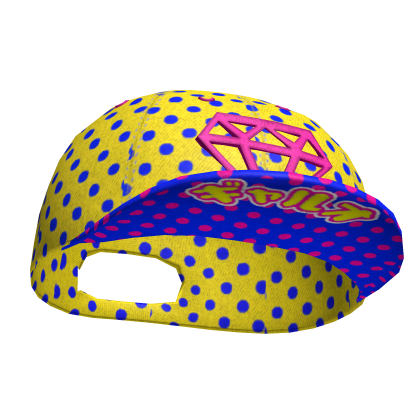 ♡ gyaruo polka dot stackable diamond snapback 