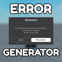 [⭐NEW] Roblox Error Generator