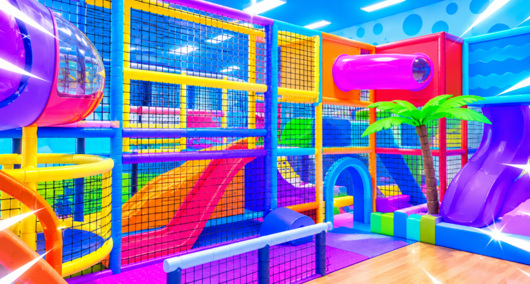 Fun Easy Bounce House Parkour Obby artwork