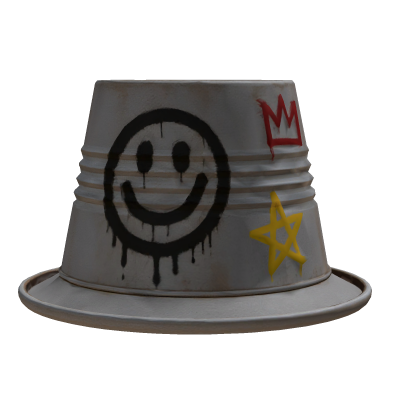 Metal Tin Can Hat