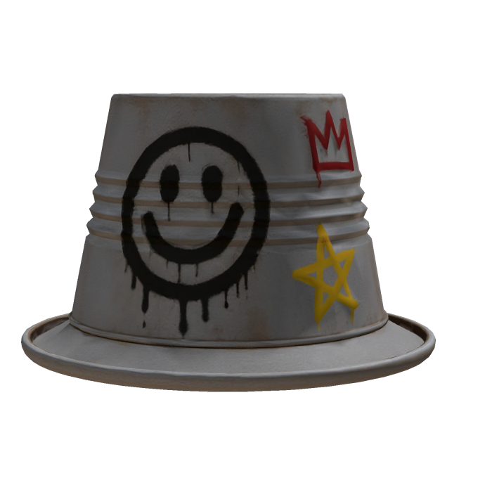 Metal Tin Can Hat