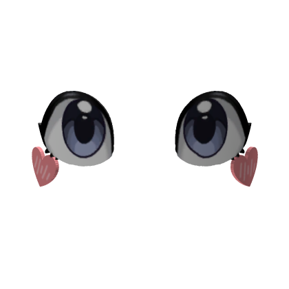 Kawaii Hearts Blush Face (3D Face) Roblox item