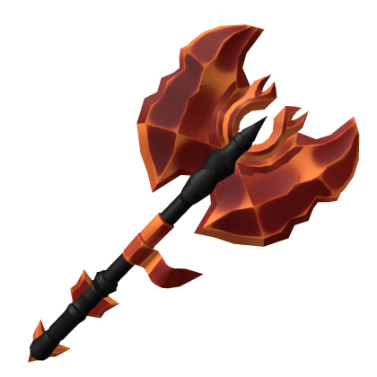 Black Orange Citrine Titanic Axe