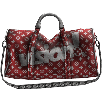 ✤ Red Louis Duffle Bag