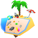 Goomishorki and Rocky's Summer Island