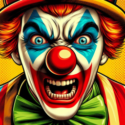 clown play house