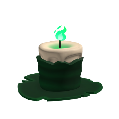 Nevermoor’s Cursed Candle Tophat [GREEN]