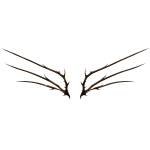 Crow Skeleton Wings