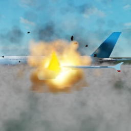 explode a plane