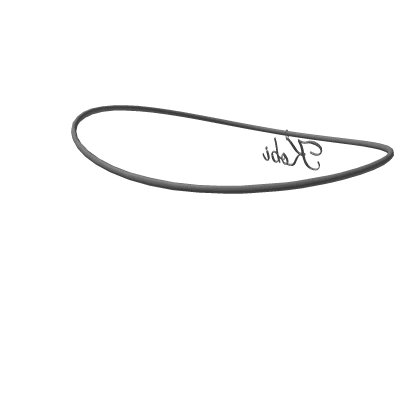 K Necklace Roblox item render