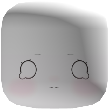 ♡ kawaii blank smile face chibi anime - light