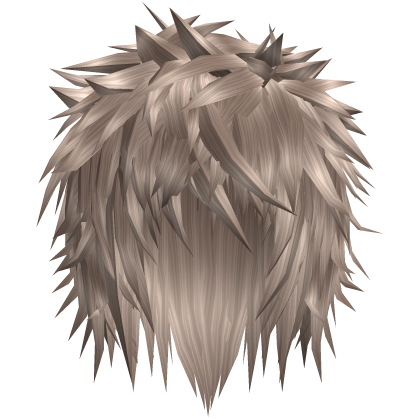 blonde gothic messy emo boy hair
