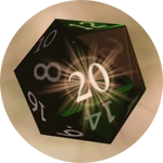 Chance's Totally Real D20 Dice