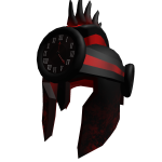 Red Timelord War Helmet