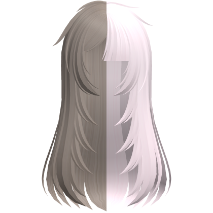 🖤 layered messy fallen angel hair in choco