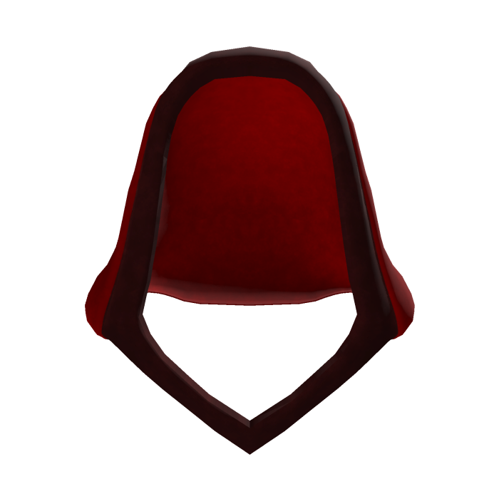 Red Temple Guard Hood
