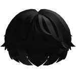 Flowy Short Hair Black