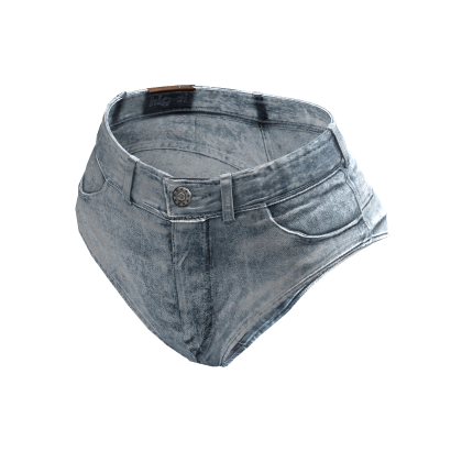 Tiny Jean Shorts (Light) thumbnail