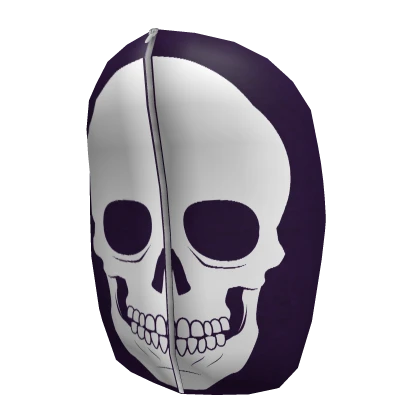 Purple Y2k Zipped Skeleton Hood | Roblox Item - Rolimon's