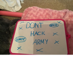 DONT HACK ARMY
