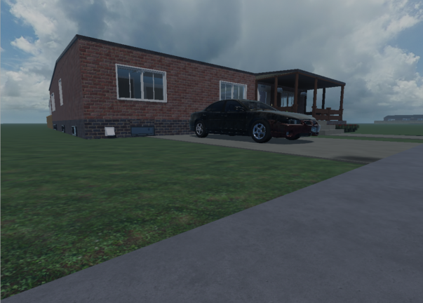 1950s house with ceiling fans screenshot 1