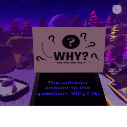 THE ANSWER TO WHY