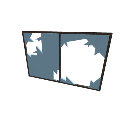 2 Pane Cracked Window