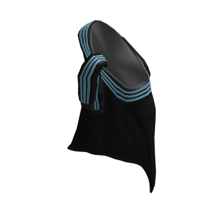 Tied Crossbody Black And Blue thumbnail