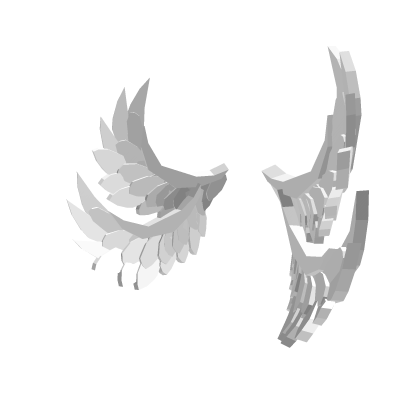 white hat hair wing Roblox item
