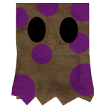 Paperface's Magenta Dotted Mask