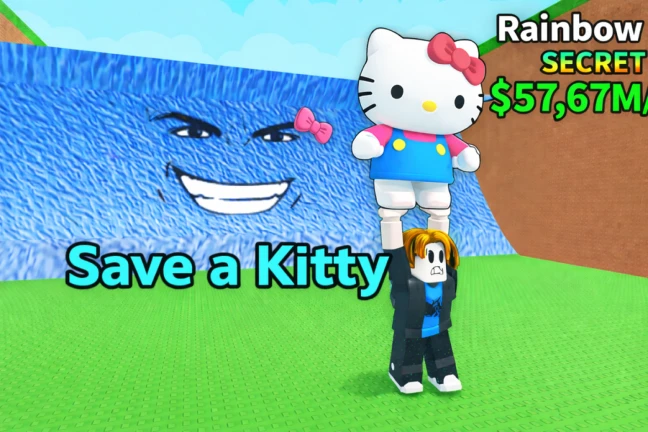 [🎀] Escape Tsunami for Kittys! 🌊