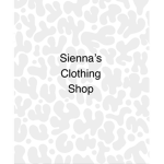 Sienna’s Cute Clothes