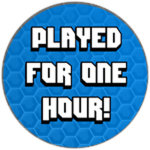 Played for an hour